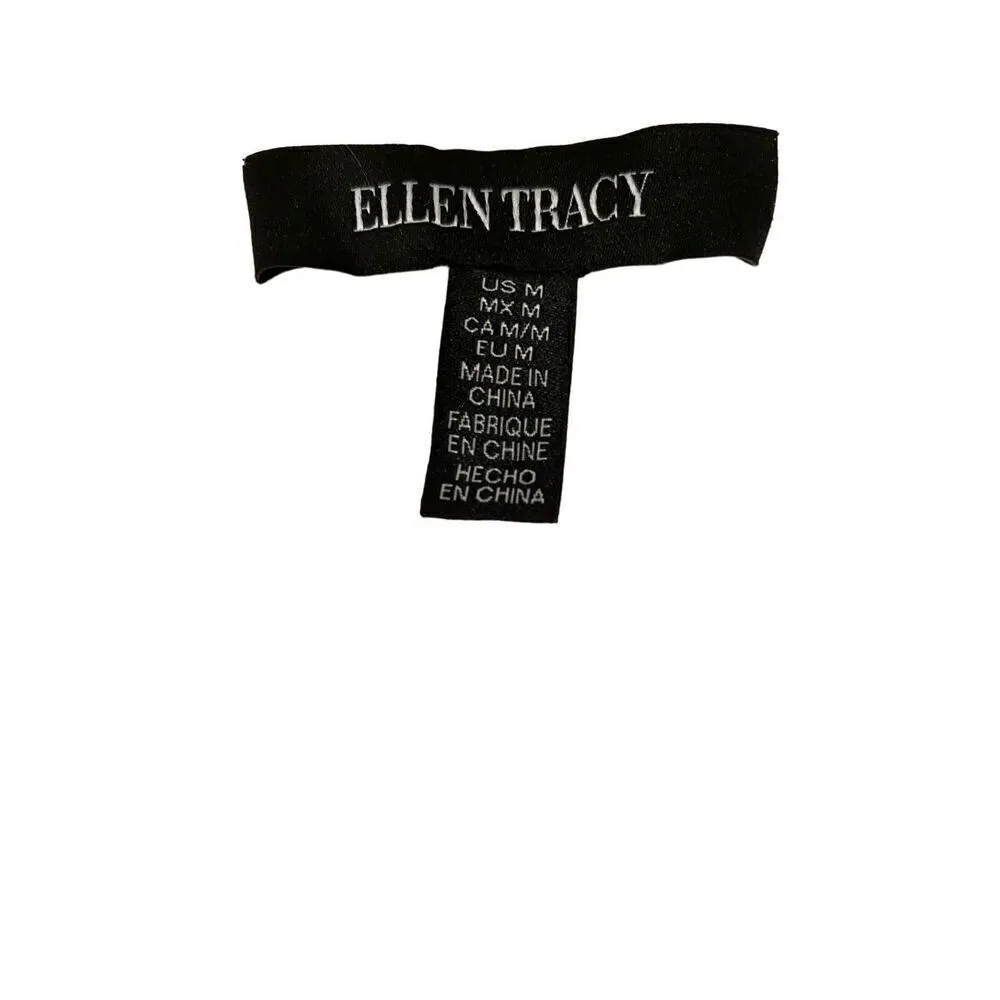 Nwt Ellen Tracy Layered Blouse Designer Business Casual Career Workwear - Image 8