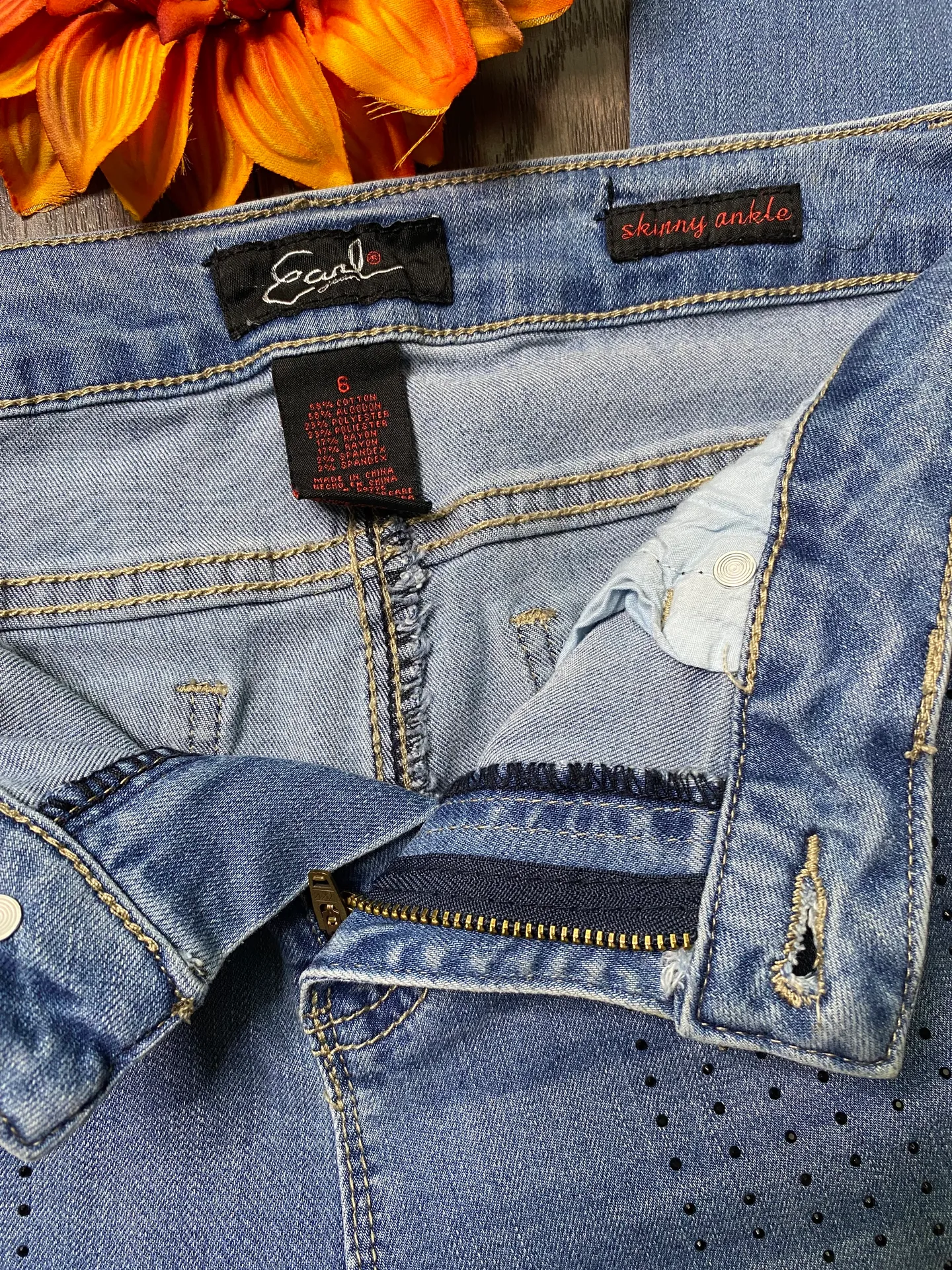 Skinny Ankle Jeans | 6 | - Image 7