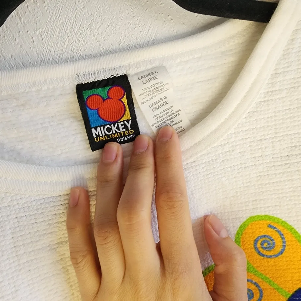 Minnie Mouse Pullover Sweatshirt - Mickey Unlimited DISNEY Tag - Vintage… - Image 2