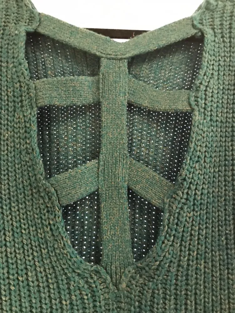 Urban Outfitters Teal Long Sweater - Image 4