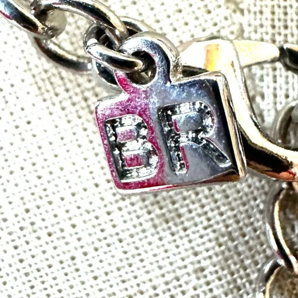 Banana Republic silver tone triple chain necklace - Image 6