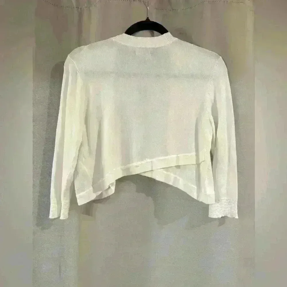 Women’s White Small Apt.9 Cardigan - Image 2