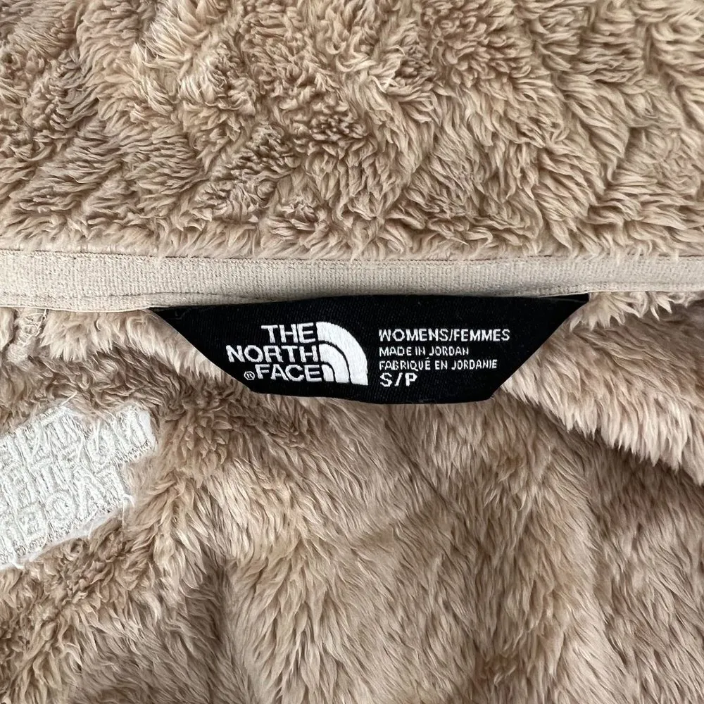 The North Face Women's Novelty Osito Jacket Dow Skin Brown Basketweave Small - Image 4