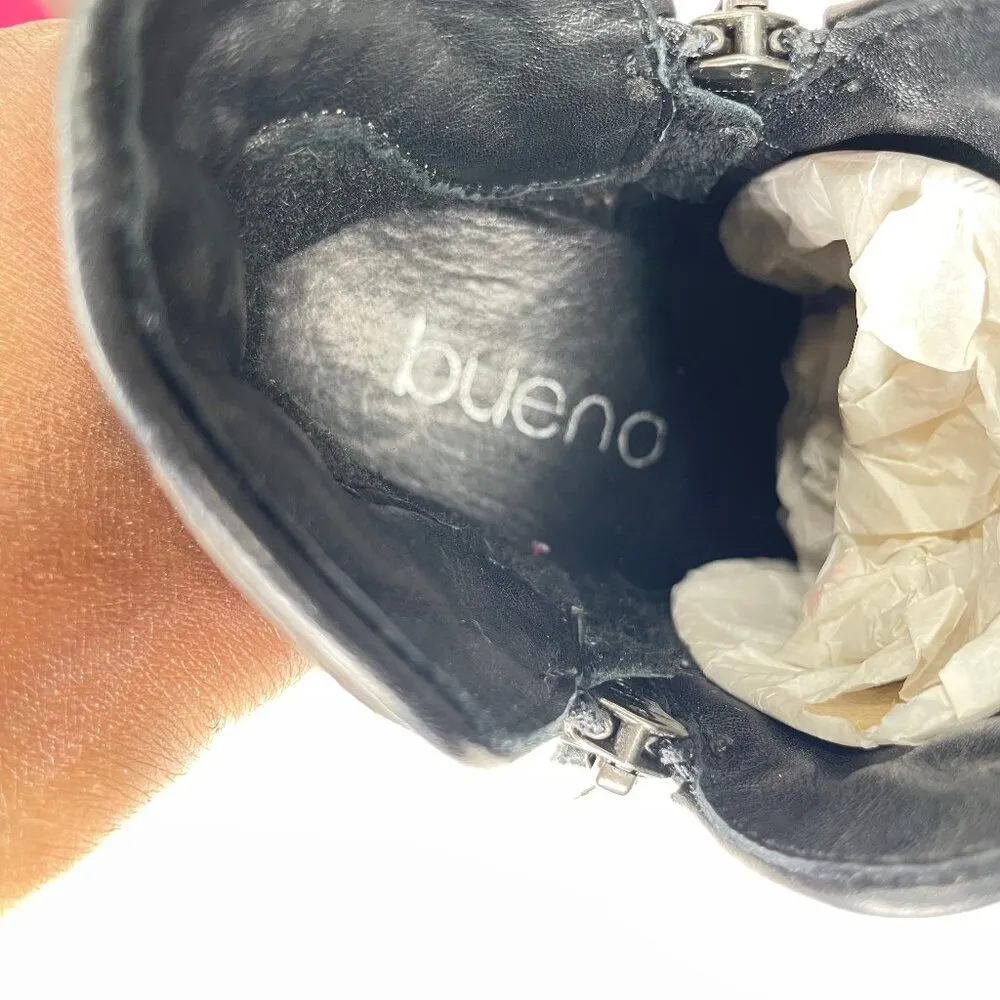 Jenna Leopard Print Dual Zipper Bootie Stabked Block Heel Ankle Sz 6.5 - Image 6