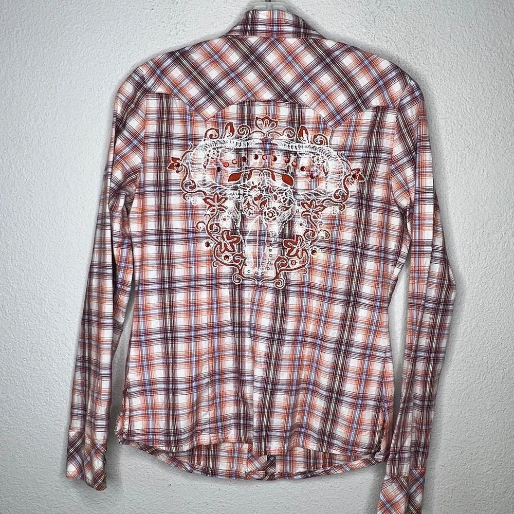 Vigoss Embroidered Western Shirt - Image 5