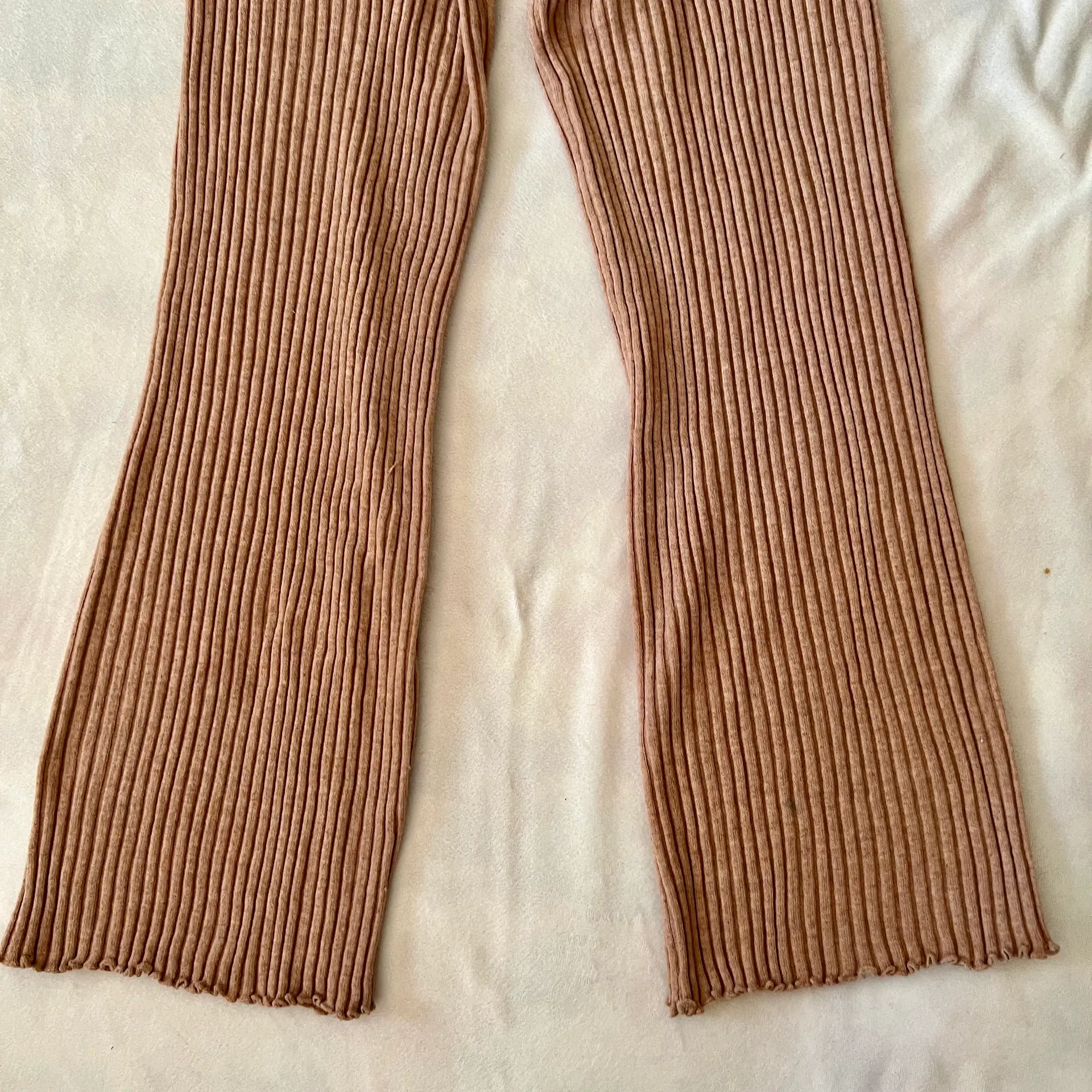 Tan Rib Knit Set - Image 10