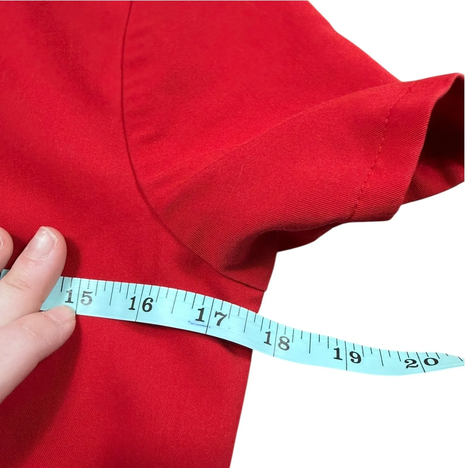 FIGS Casma Three Pocket Scrub Top XXS Winning Red Technical - Image 8