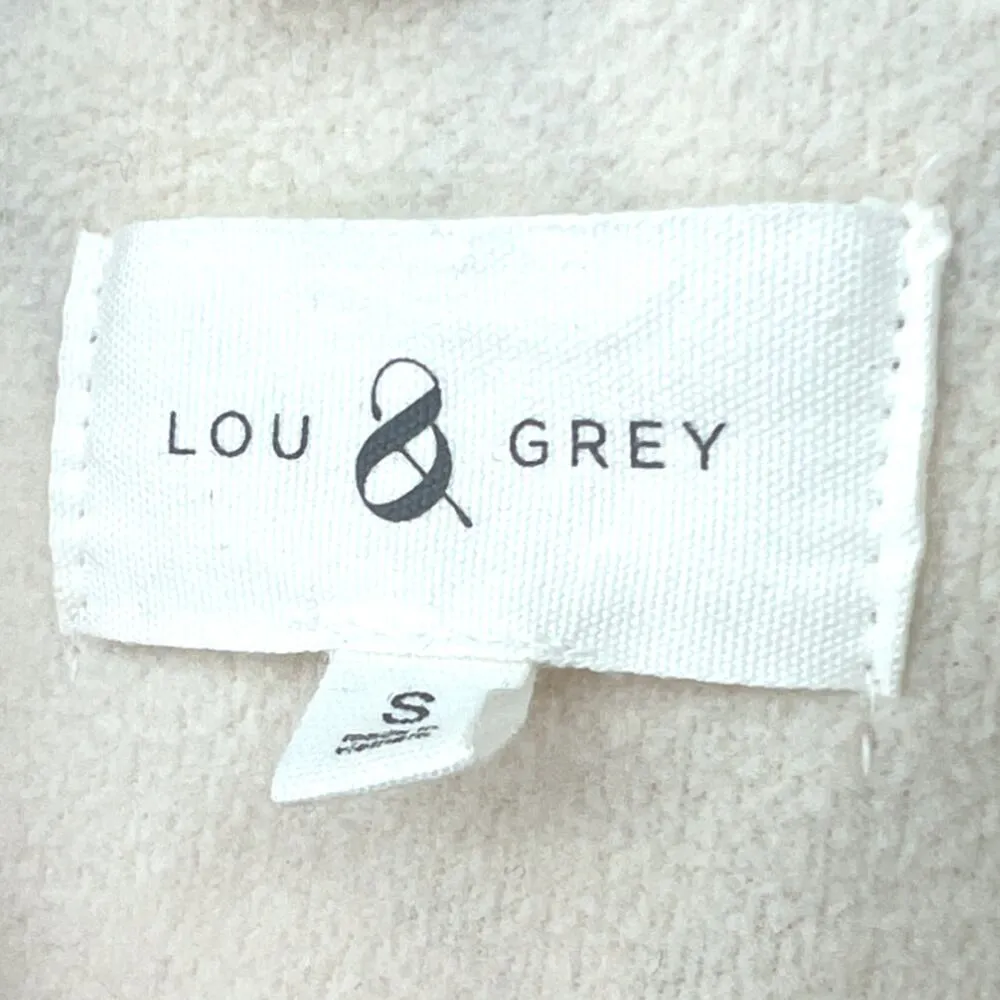 Lou & Grey LOFT S Fair Isle Cozy Up Sherpa Jacket Pullover Sweater Sweatshirt - Image 6