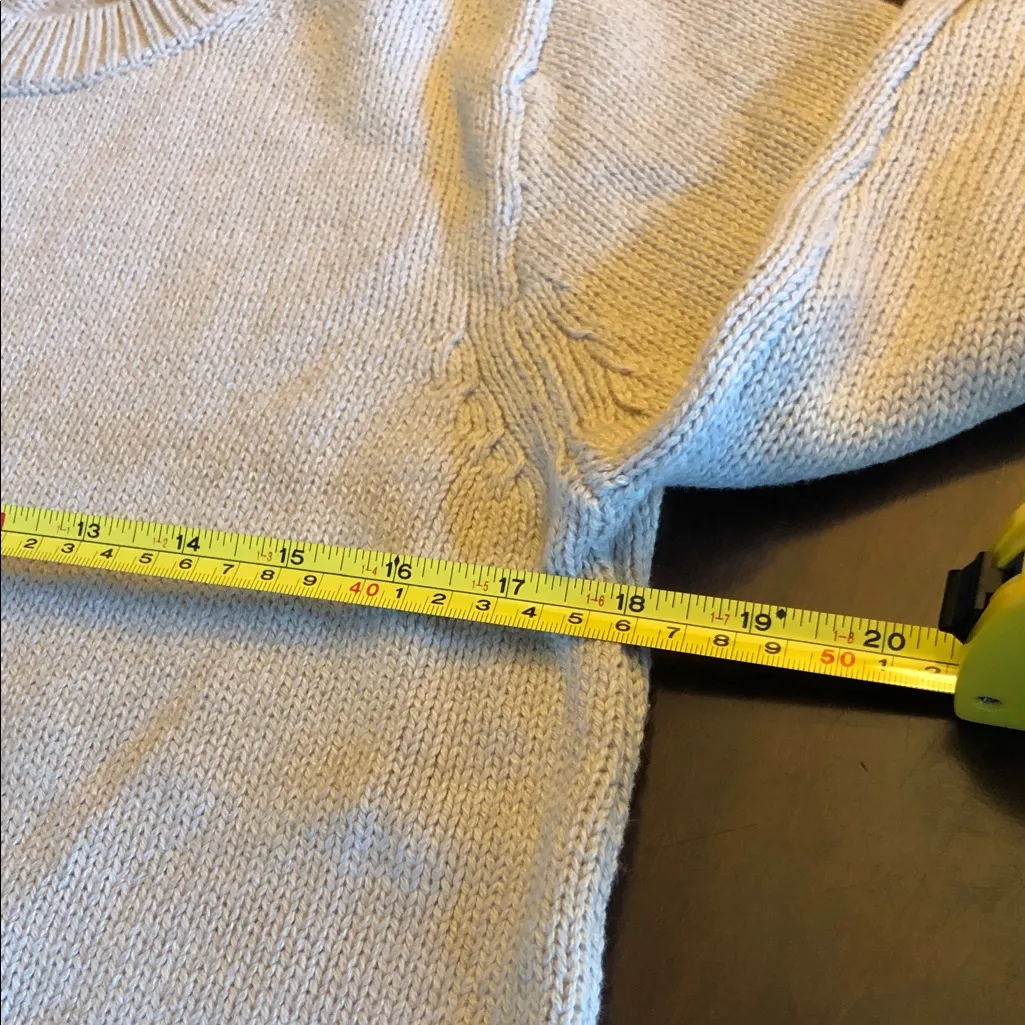 J. Crew  Beige Sweater - Image 4