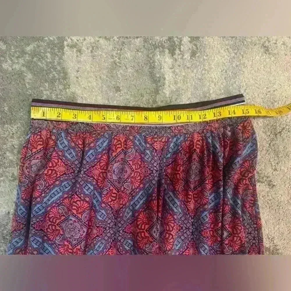 Women’s Blue&Red Cato Skirt - Image 5