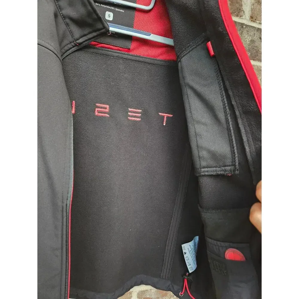 Tesla  Corp Jacket, Black Size Small - Image 6