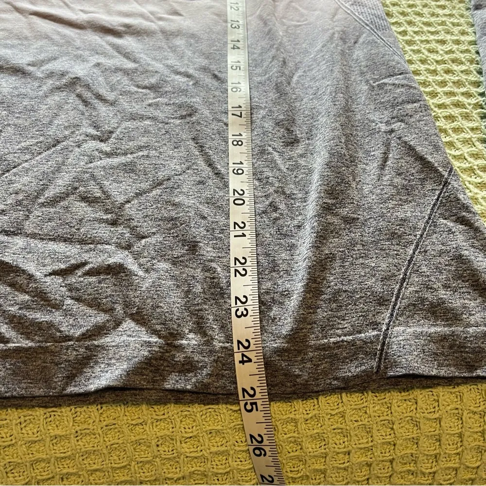 ALL IN MOTION Women's Long Sleeve Purple Ombre Seamless Shirt Size M - Image 9