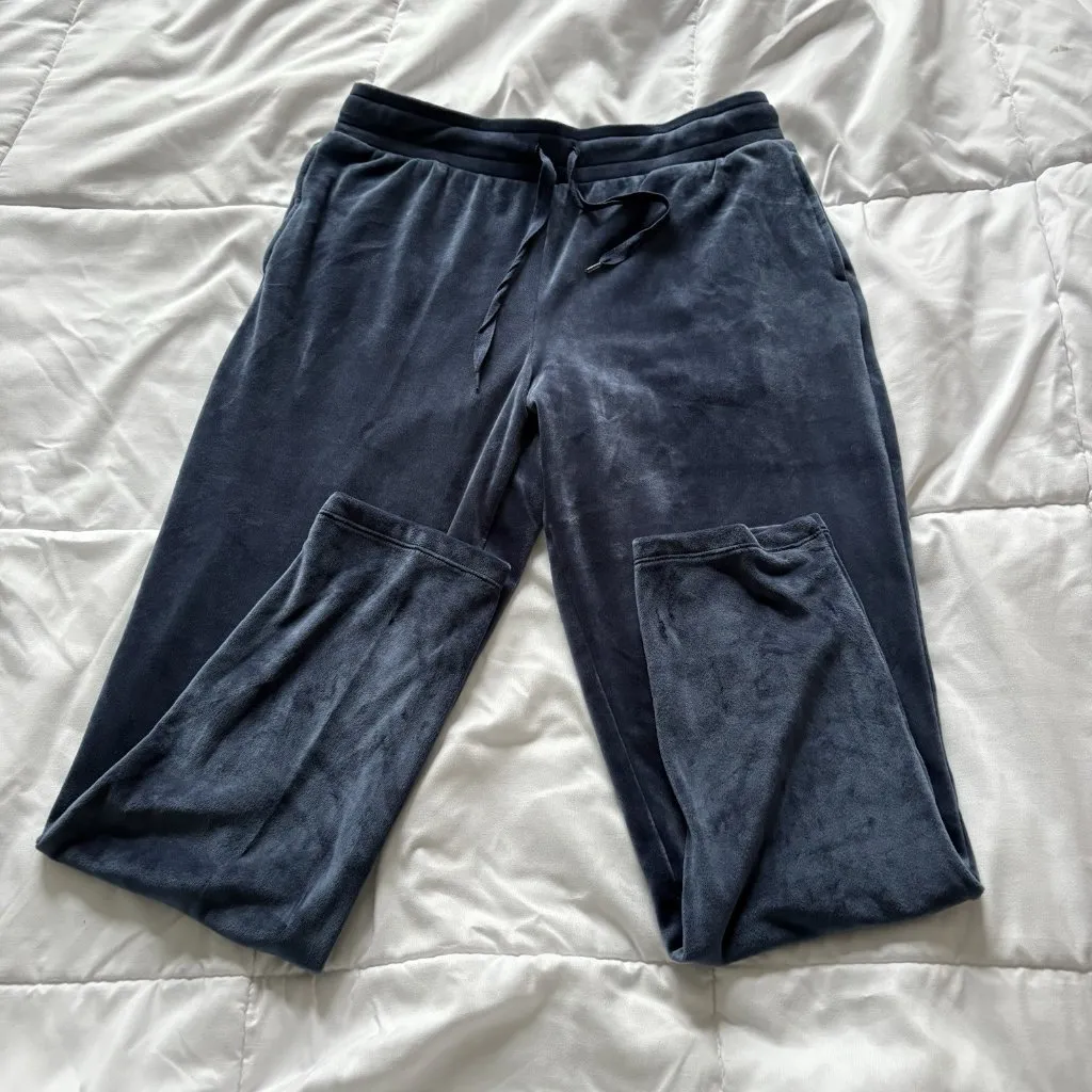 Cuddl Duds Womens Size Small 2pc Fleece Pajama Set Pj Plaid Green Blue Soft - Image 9