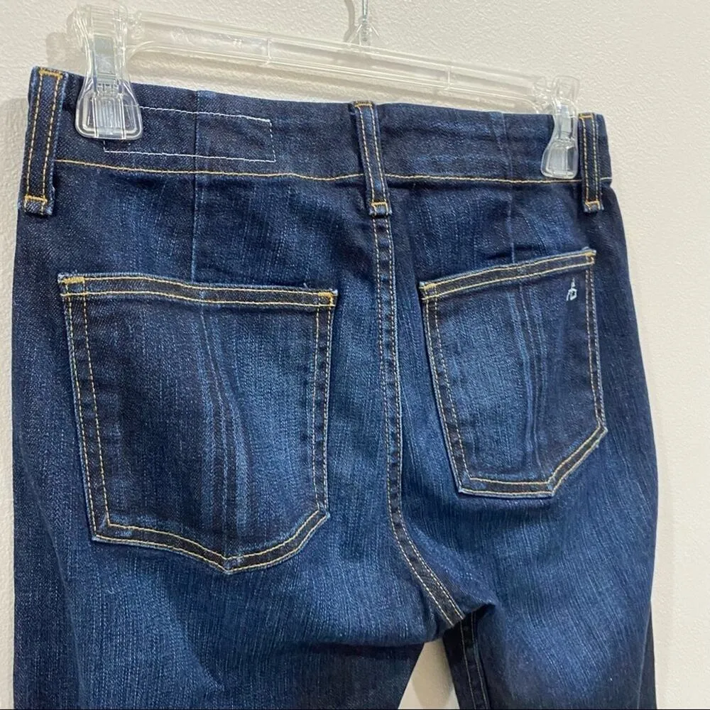 Rag & Bone / JEAN High Rise Denny Cropped Jeans Size 24 - Image 7