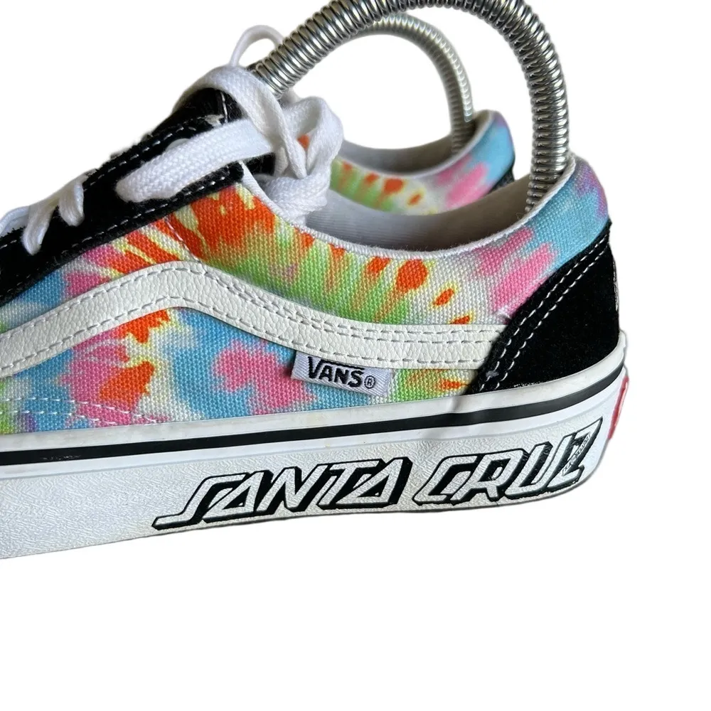 Vans X Santa Cruz Old Skool Pro Skate Shoe Size 7 or 5.5 #811 - Image 5