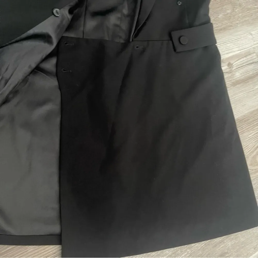 Black house white market women’s black sleeveless dress / blazer style small /4 - Image 11