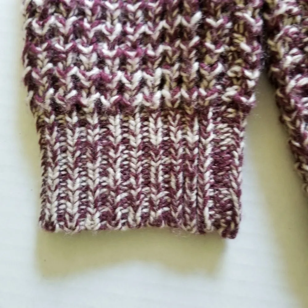 NWOT Skies are Blue Bradi Open Cardigan burgundy pockets women’s size medium - Image 8