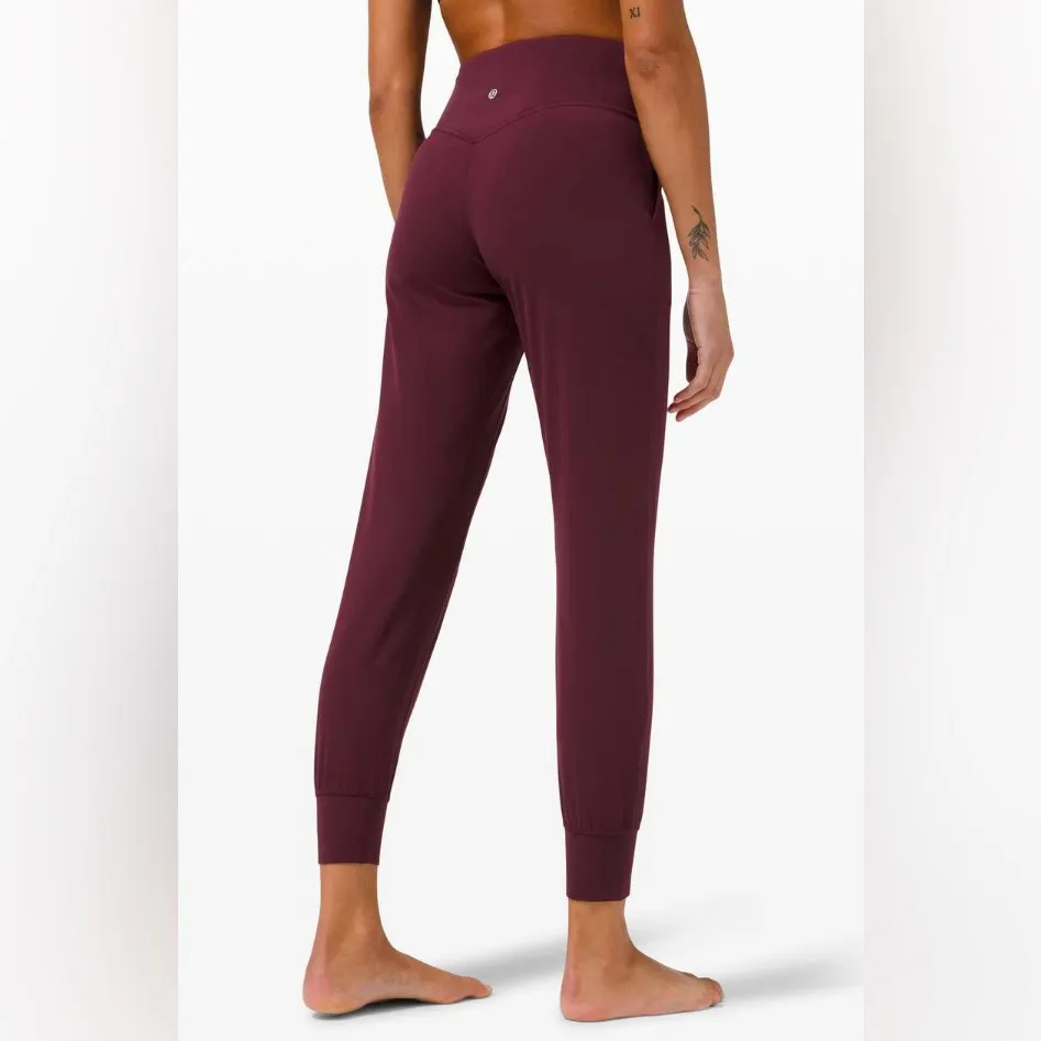 Lululemon Align Jogger with Pockets 28” pants Cassis Size 4 - Image 2