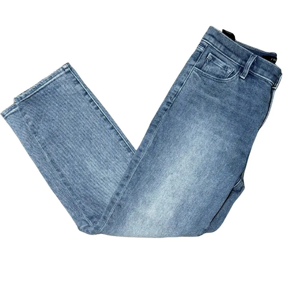 J BRAND Ruby High Rise Crop Straight Leg Denim Jean EUC 27 Womens 4 25" Inseam - Image 2