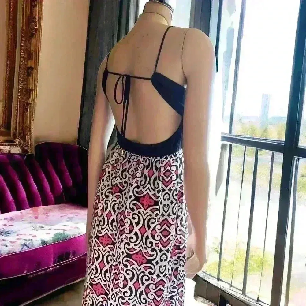 Monelle maxi dress size M Blue Size M - Image 3