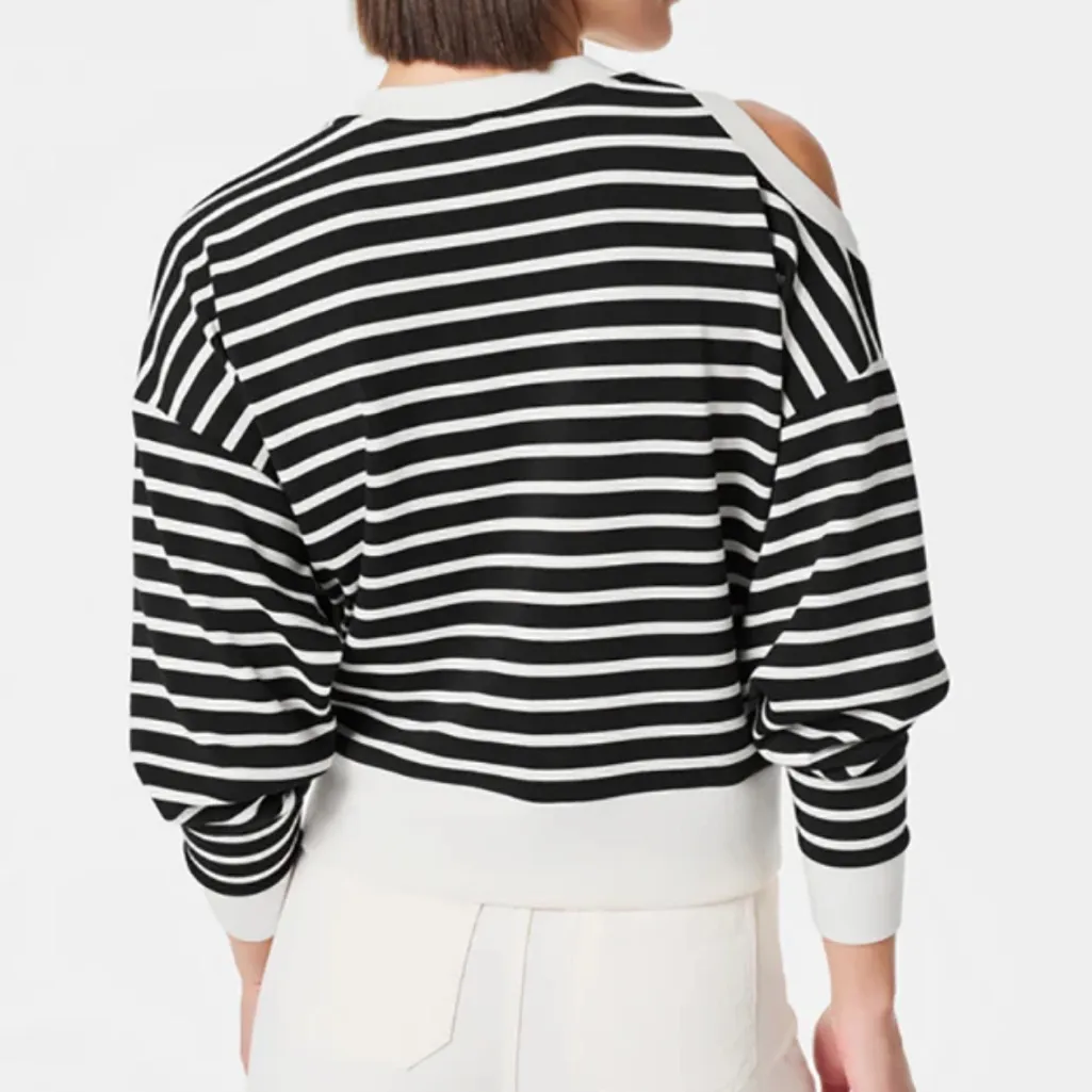 Spanx AirEssentials Cold shoulder Top Sz M - Image 3