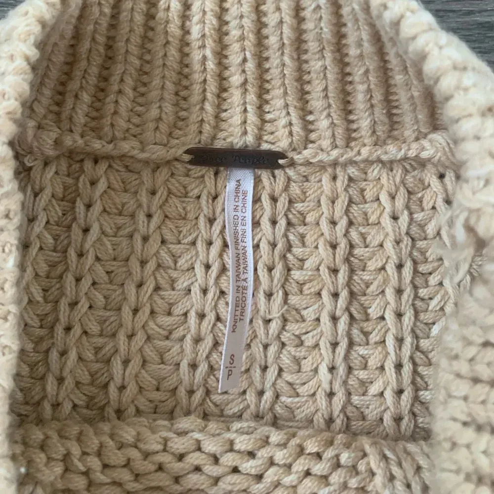 Free‎ People Bell Song Knit Sweater - Size S - Sandcastle - NWT - Image 8