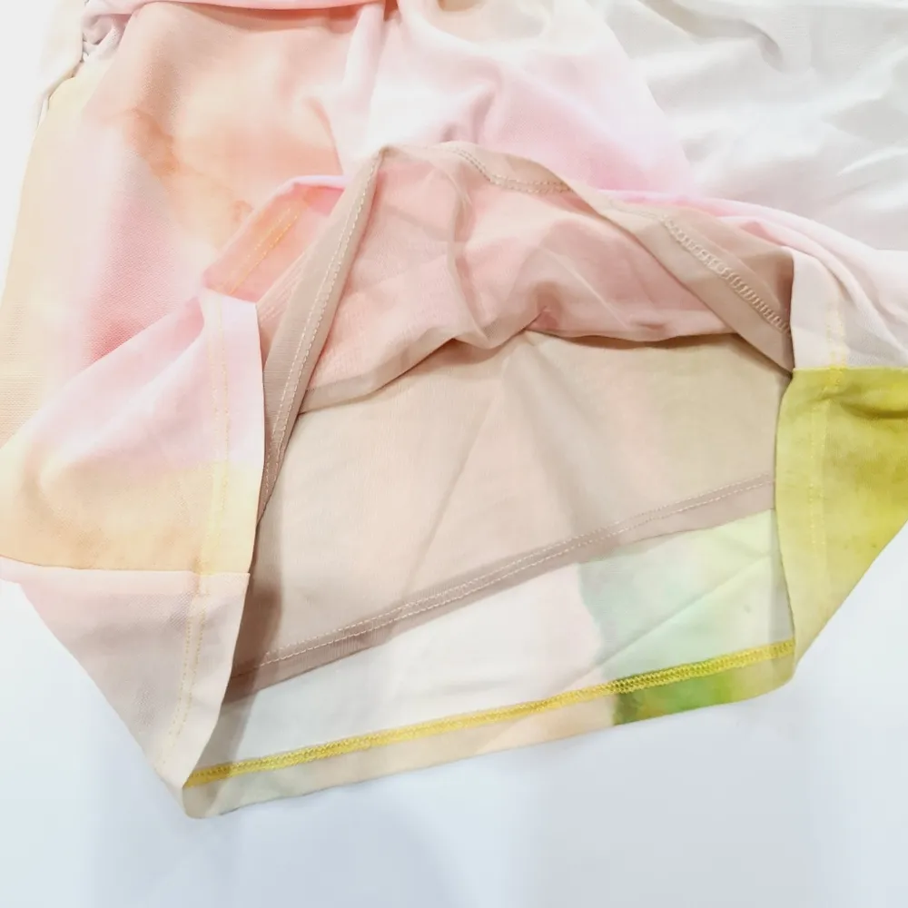 Michael Costello x REVOLVE Sedona Mini Dress in Watercolor Print - Image 3