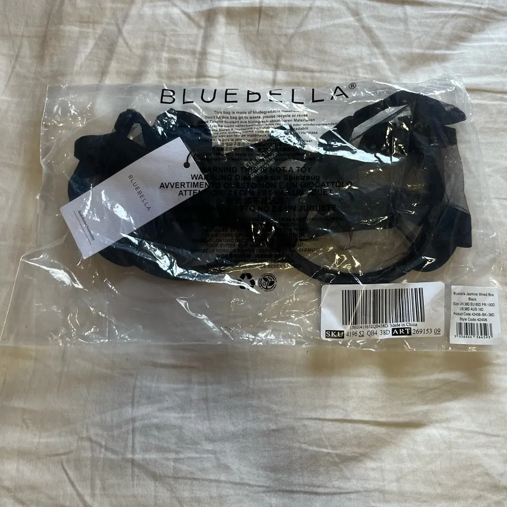 Jasmine Wired Bra Black - Image 4