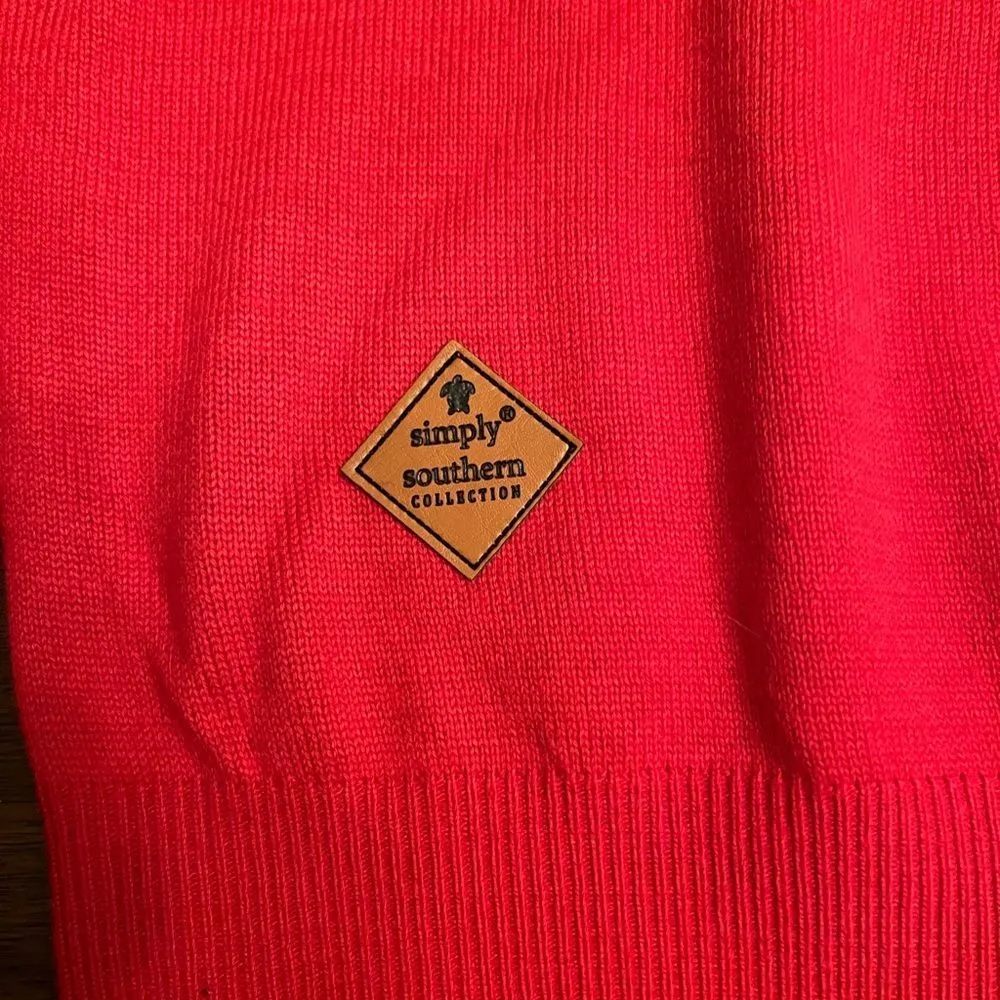 Women’s Christmas sweater red long sleeve
Simply Southern - Image 4