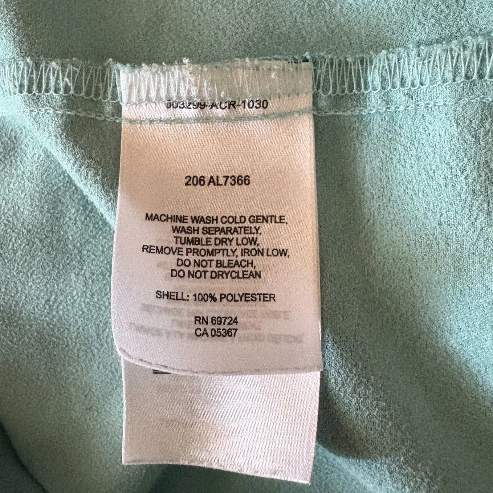 Columbia Women’s Turquoise Faux Suede Pearl Snap Outdoor Shirt Size‎ Medium - Image 5