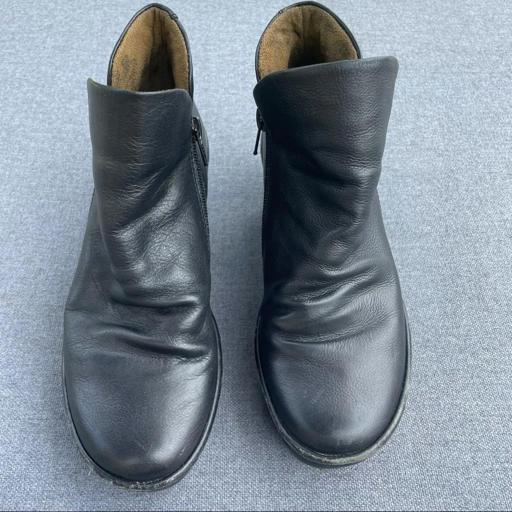 Fly London Yip Wedge Booties Size 37 - Image 3