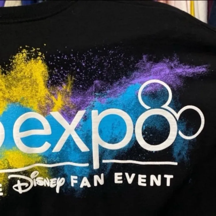 Disney parks d23 paint splatter Mickey Mouse spirit jersey XS - Image 4