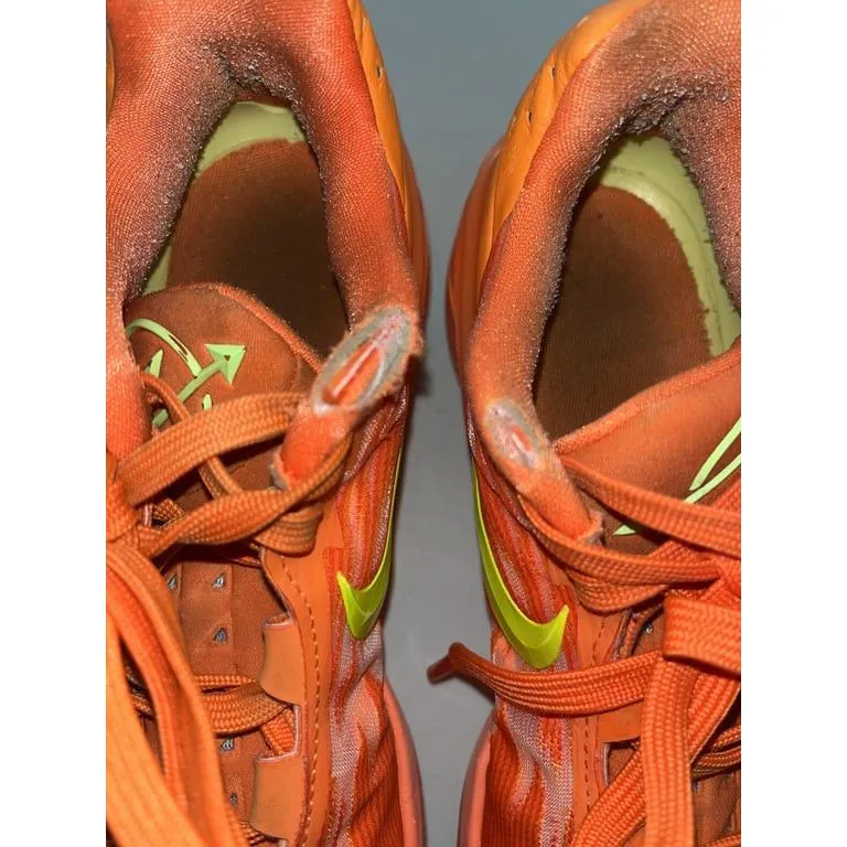 Nike Air Zoom Sneakers GT Cut 2 x Arike Ogunbowale Women's Size 7 Orange *RARE* - Image 6