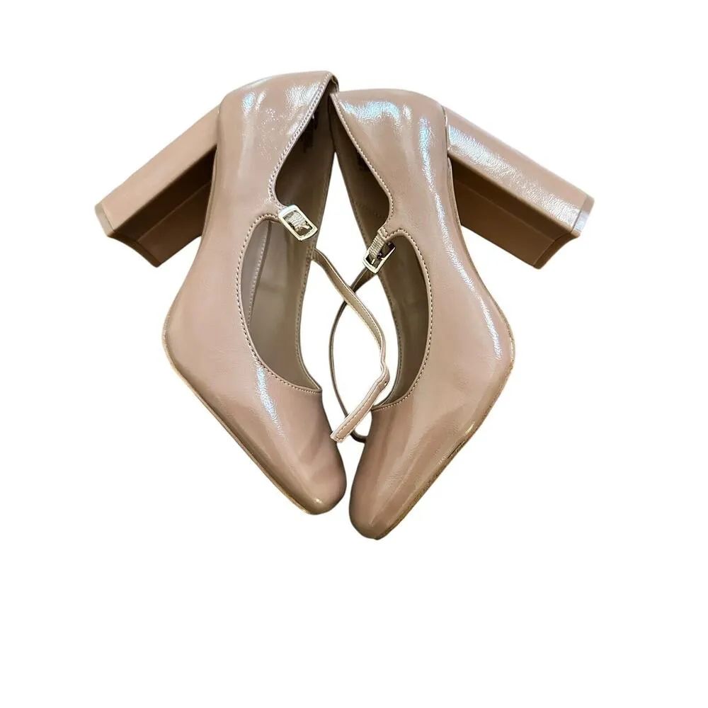 BCBGeneration Women's Dannie Mary Jane Platform Pumps - Tan - Size 7.5 - New - Image 8