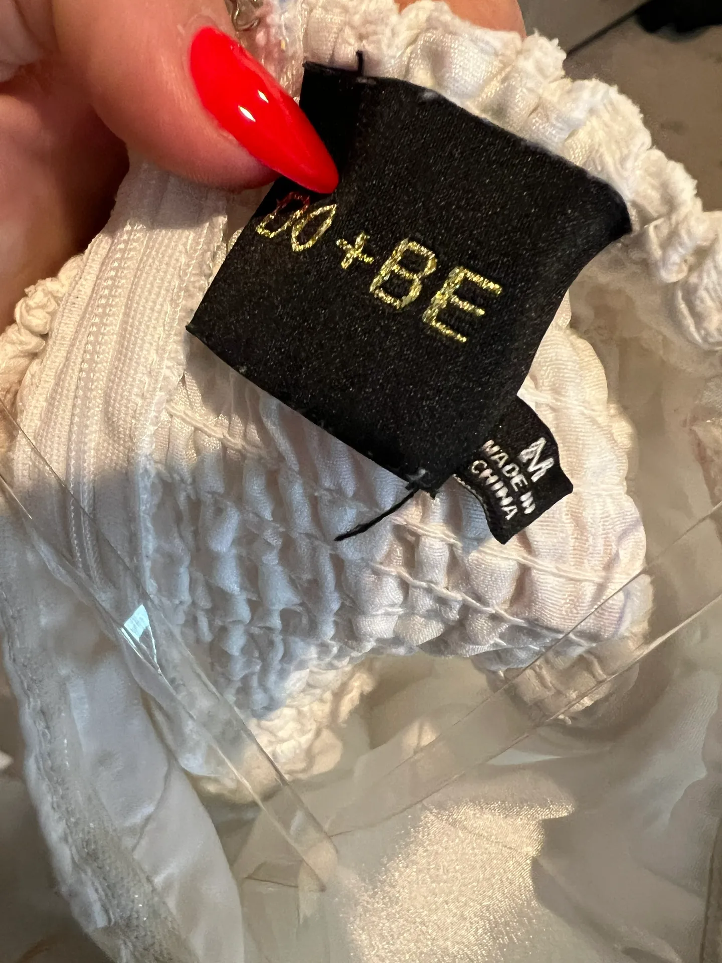 Do + Be White Dress - Image 3