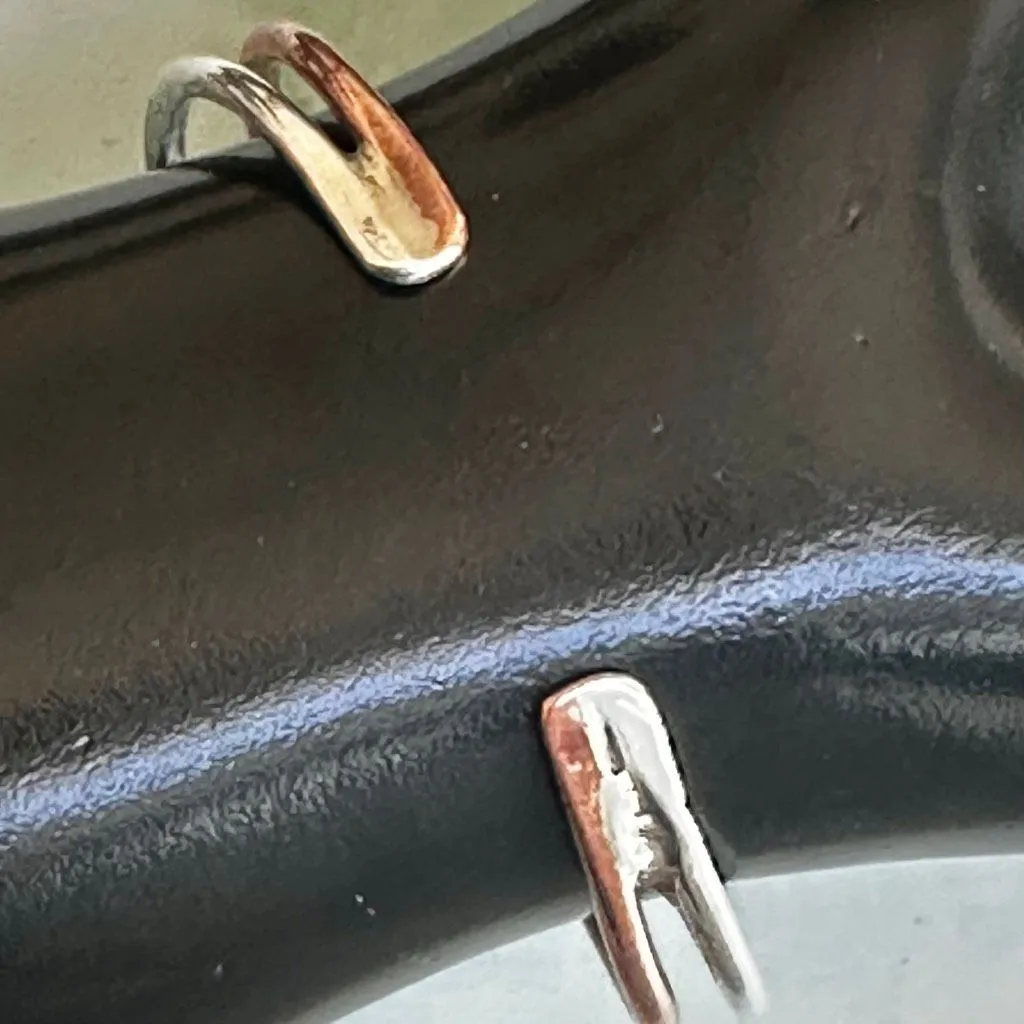 Sterling Silver & Copper Artisan Cuff Bracelet – Signed DCG - Image 8