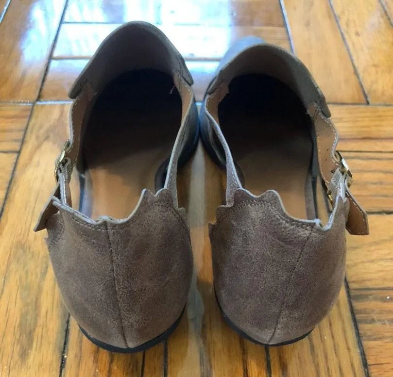 Sandal Booties Tan Size 9 - Image 3