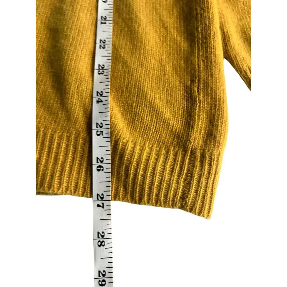 Forenza Women's Mustard Wool Sweater - Image 6