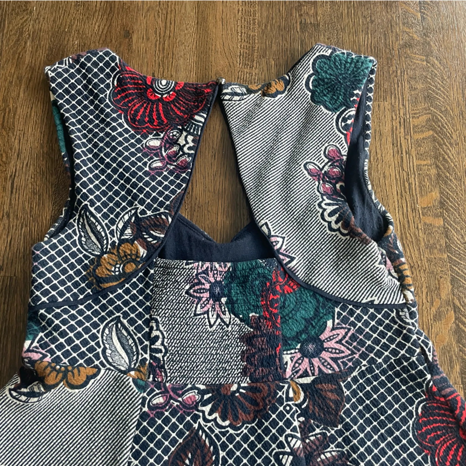 Anthropologie Maeve Floral Ponte Fairchild Dress - small - Image 6