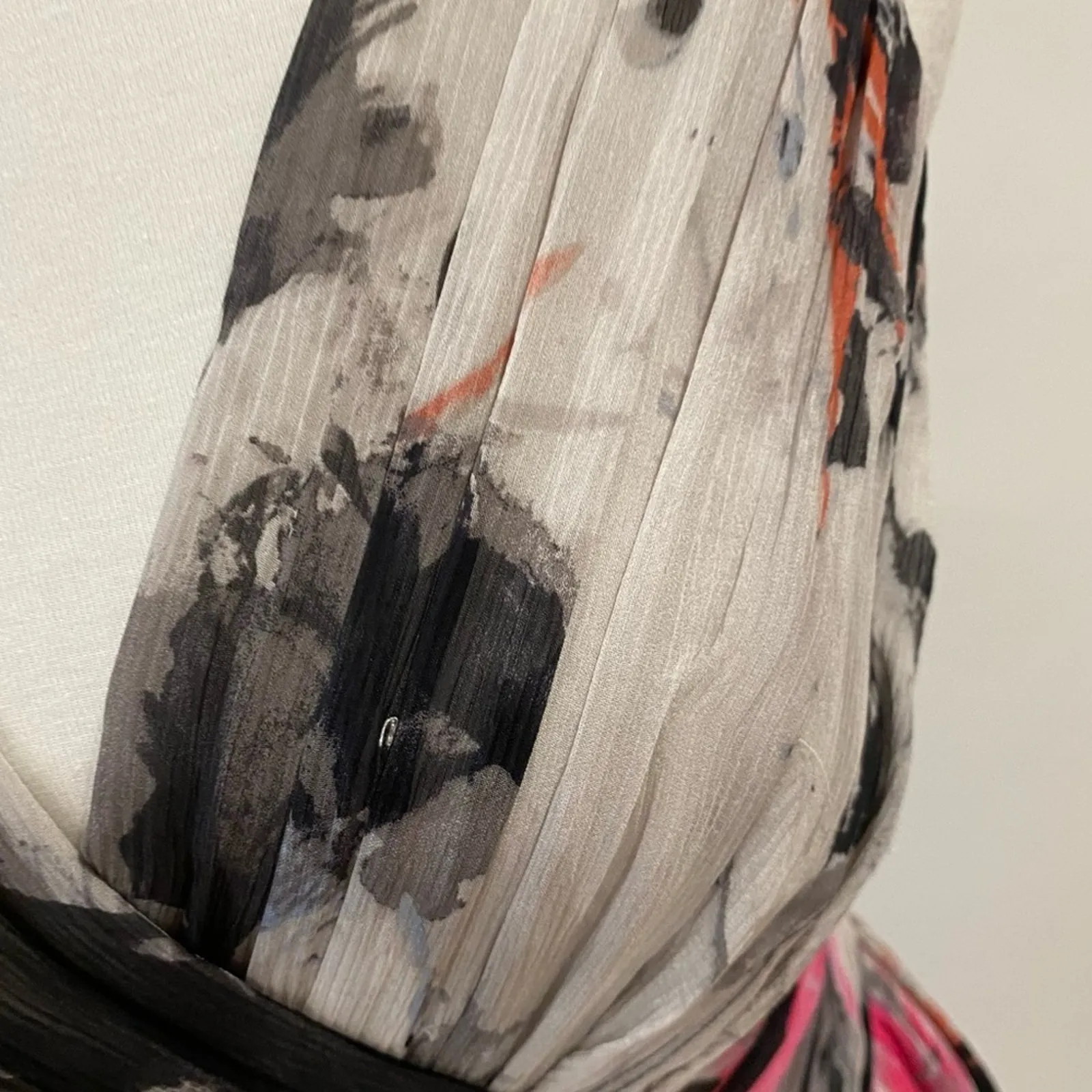 Vintage Cocktail Dress 8 Y2K Silk 90s Fairy Semi Formal Small Party Spiegel Med Black - Image 13