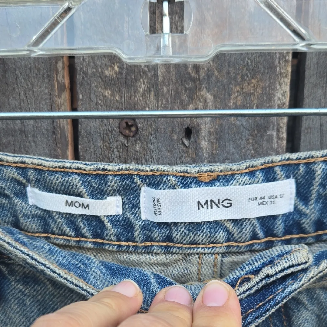Mango Denim Straight Leg Jeans - Image 2