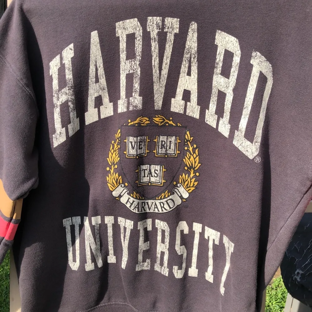 Harvard university varsity sweatshirt XS Gray - Image 2