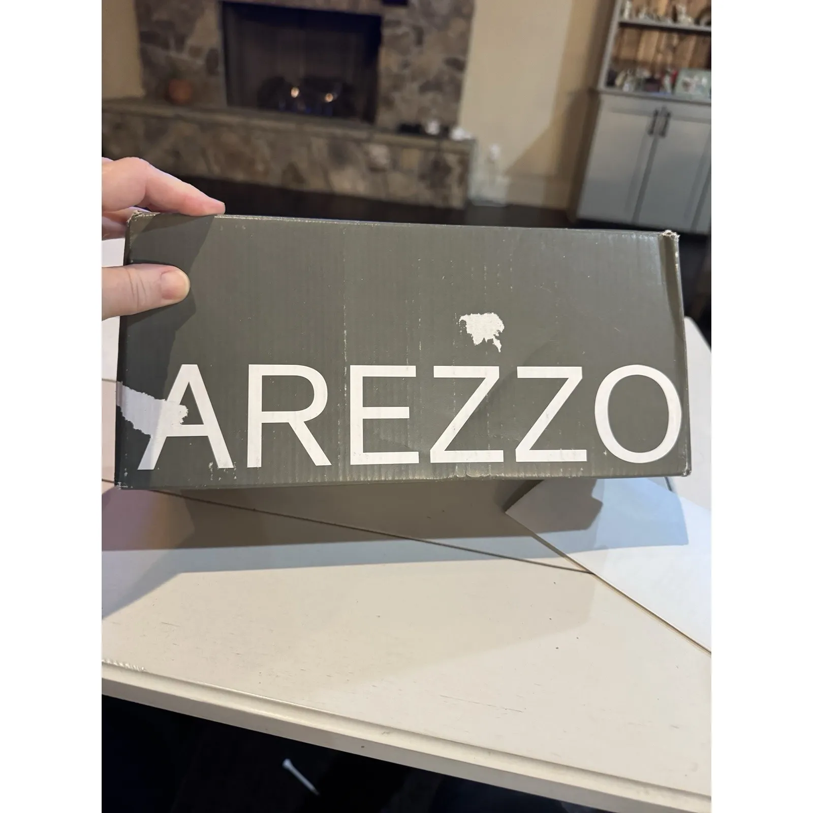 Arezzo Eleanor Women's Ballet‎ Flats Mary Janes Buckle Size 7.5 Silver - Image 11