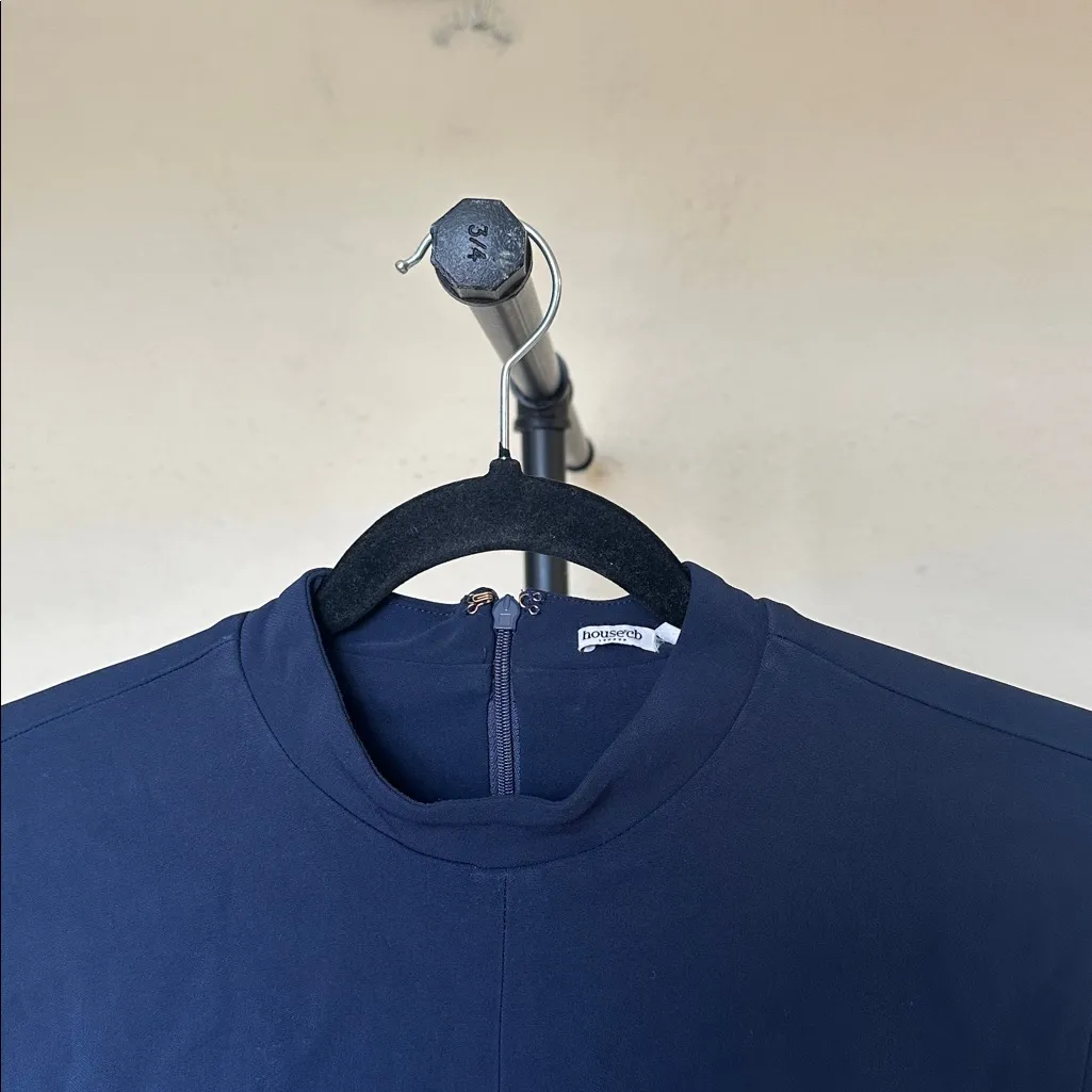 House‎ of CB   'Mahalia' Navy Long Sleeve Mini Dress NWOT size M - Image 6