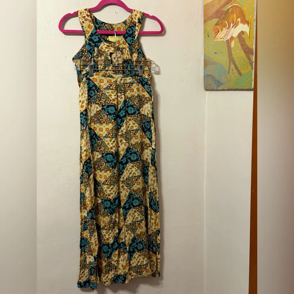 Free People Ecote vintage 90s y2k bohemian set size Small top 3/4 skirt - Image 2