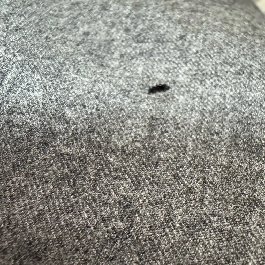 Gunex Gray Virgin Wool Cashmere Bootcut Trousers Size 8 - Image 8