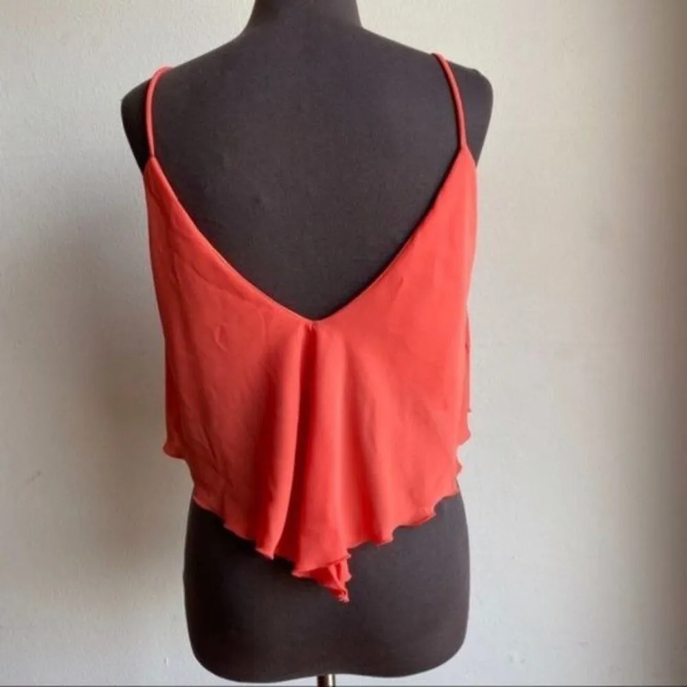 Lovely Day sz S spaghetti strap  crop‎ top - Image 4