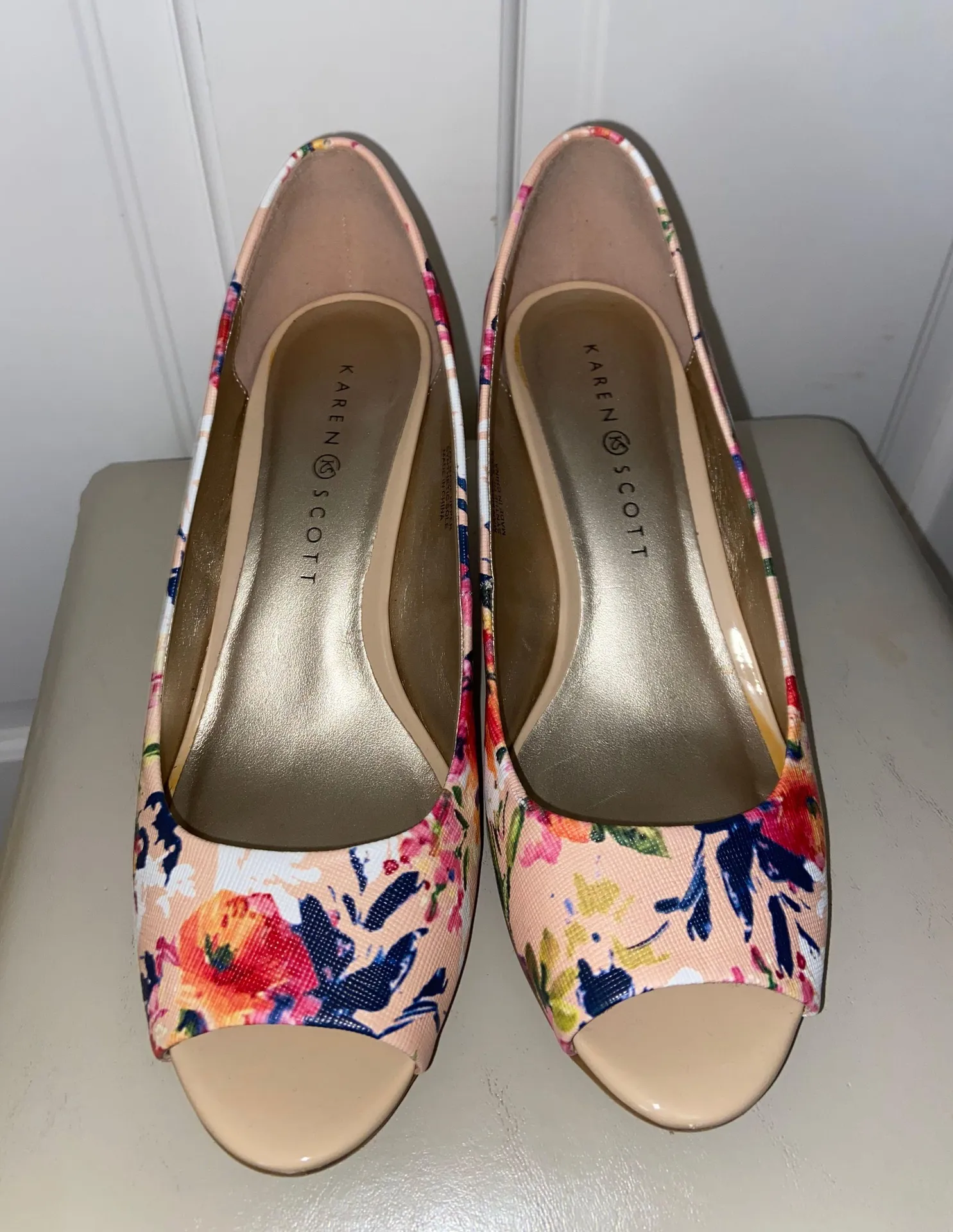Karen Scott Floral Heels - Image 2