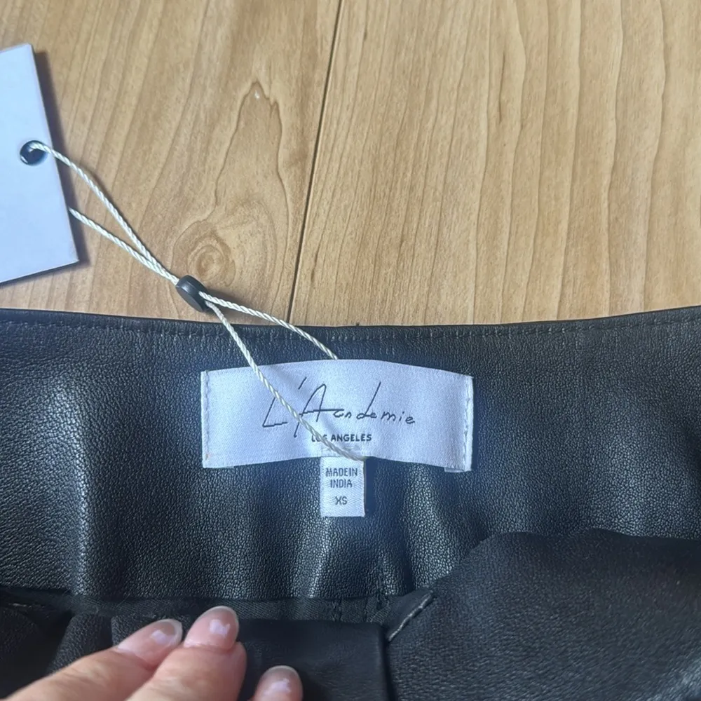 L’Academie leather skirt - Image 3