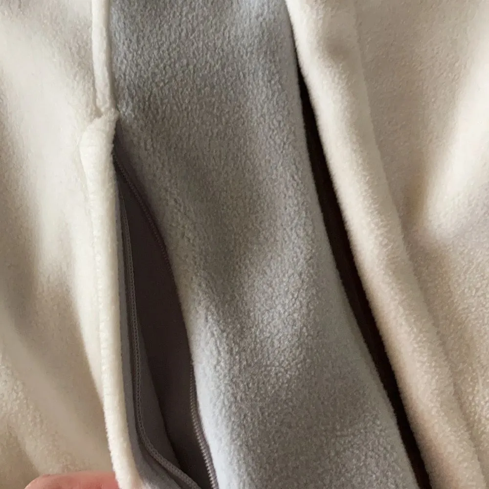 NEW The North Face Cream Full Zip Fleece Jacket Size XS Winter Coat Osito NWOT - Image 5